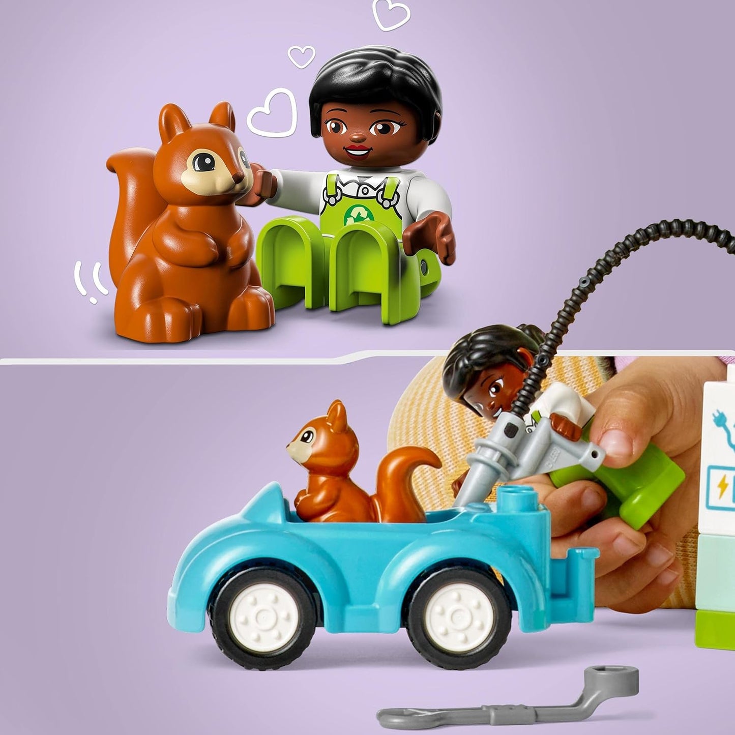 LEGO® | DUPLO: Wind Turbine and Electric Car (10985)