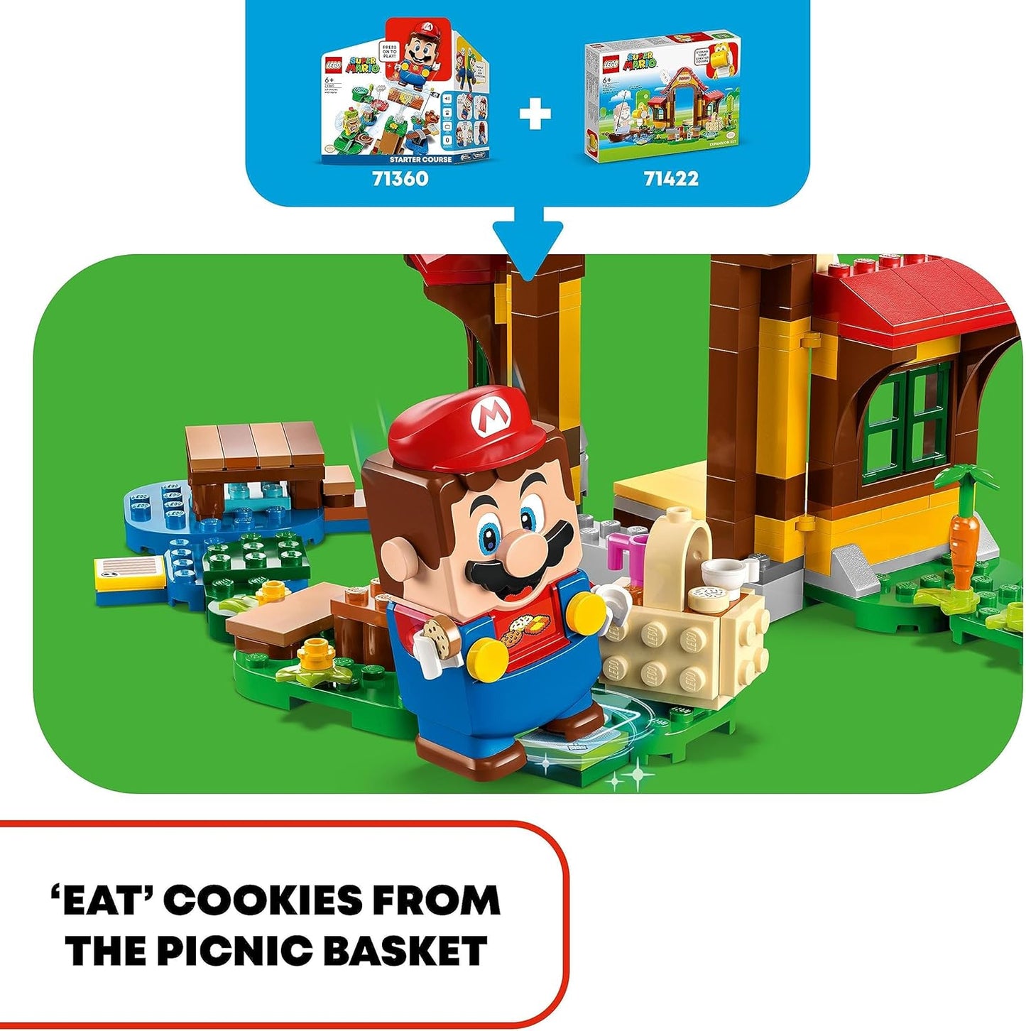 LEGO® | Super Mario: Picnic at Mario's House Expansion Set (71422)