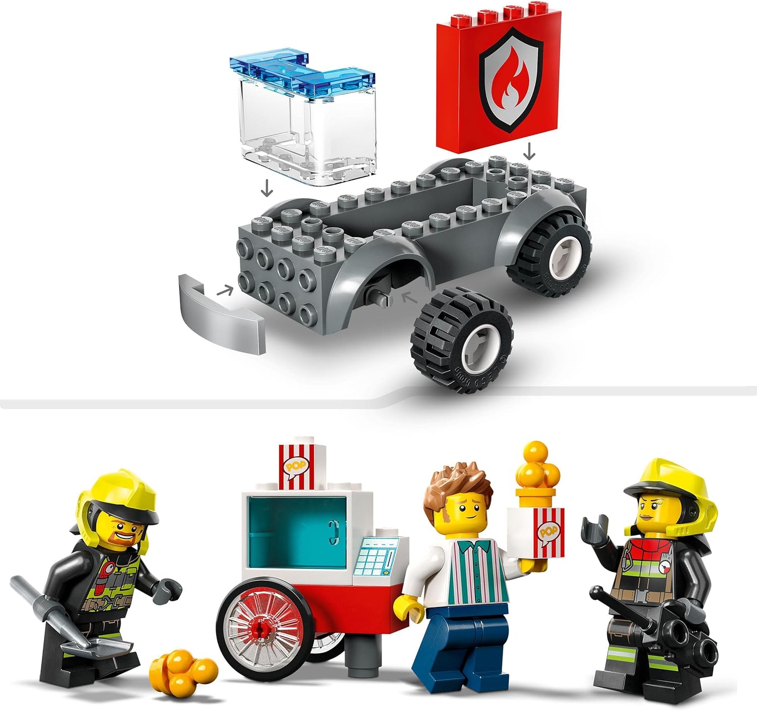 LEGO® | City: Fire Station and Truck (60375)