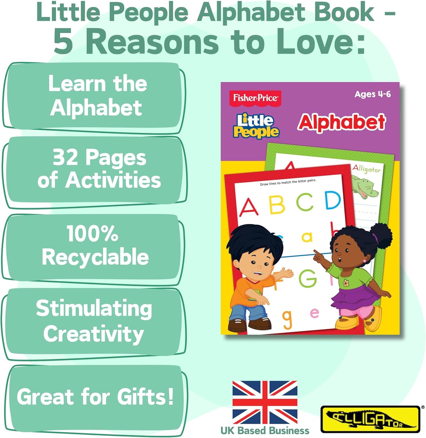 Fisher Price Alphabet Activity Book