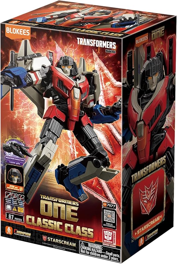 Blokees - Transformer Model Kit Classic Class 16 - Starscream (Movie One)