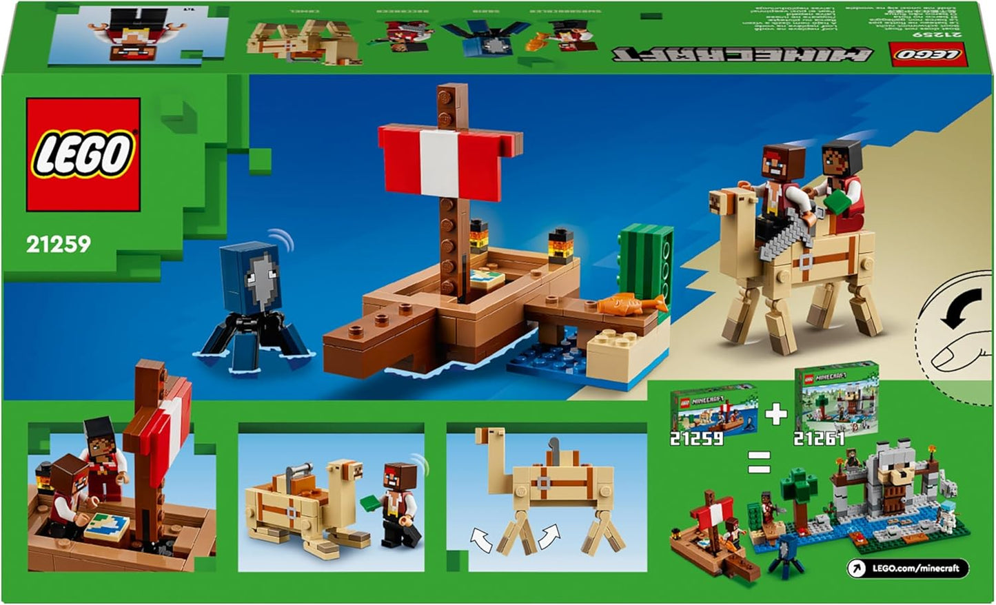 LEGO® | Minecraft: The Pirate Ship Voyage (21259)