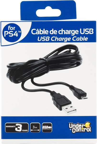 PS4 Micro USB Charge Cable 3M