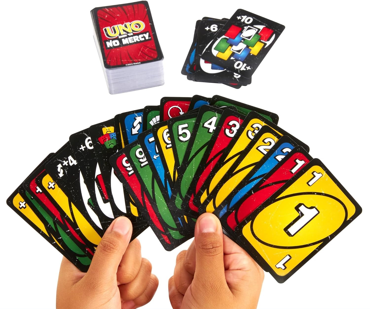 Uno Cards Show Em No Mercy