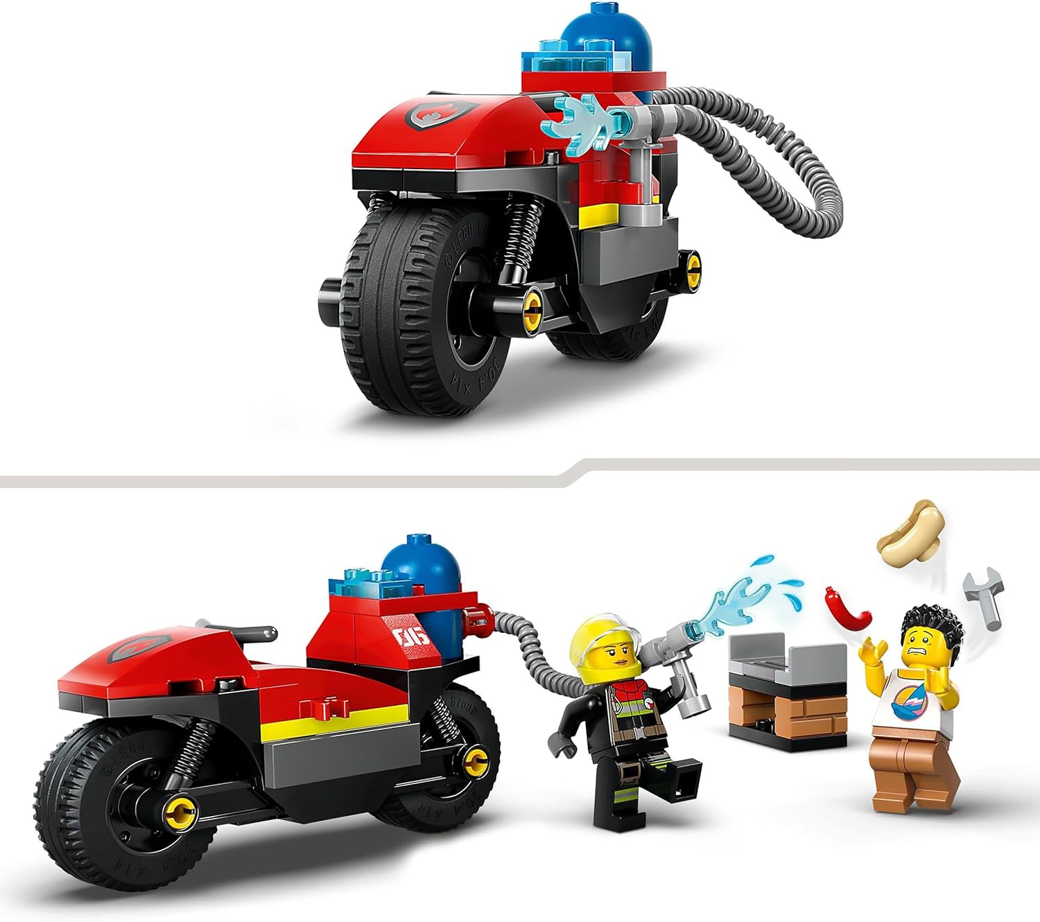 LEGO® | City: Fire Rescue Motorcycle (60410)