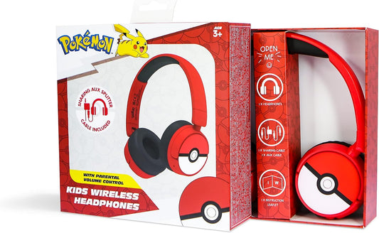 Pokemon Pokeball Wireless Headphones