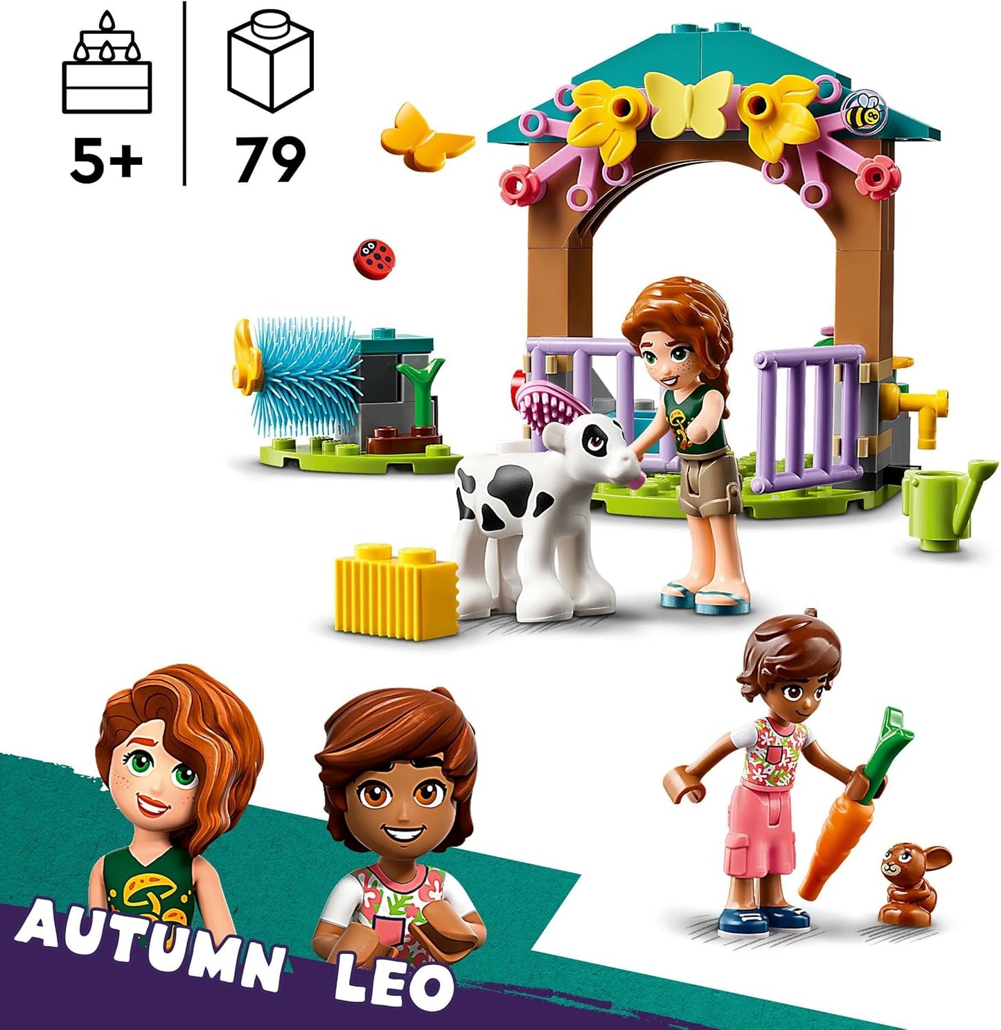 LEGO® | Friends: Autumn's Baby Cow Shed (42607)