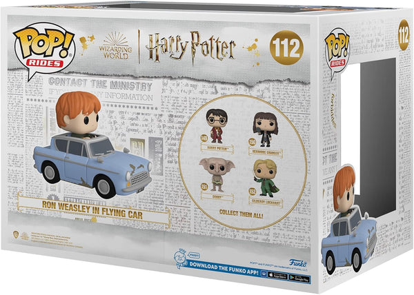 Funko Pop: Harry Potter - Ron Weasley In Flying Car