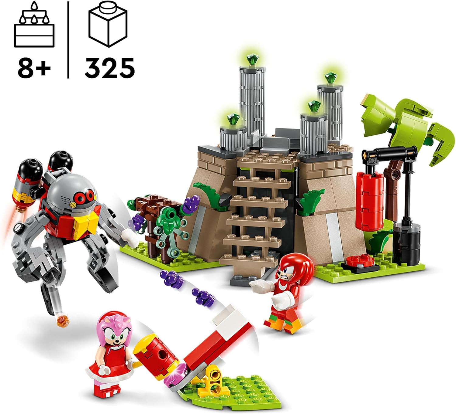 LEGO® | Sonic the Hedgehog: Knuckles and the Master Emerald Shrine (76998)