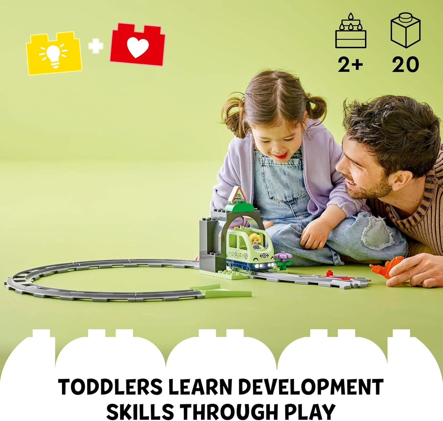 LEGO® | DUPLO: Train Tunnel and Tracks Expansion Set (10425)