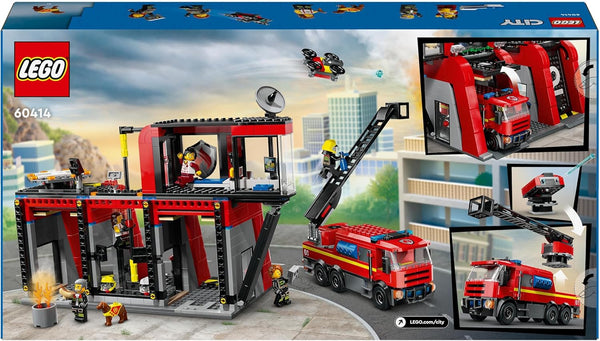 LEGO® | City: Fire Station with Fire Truck (60414)