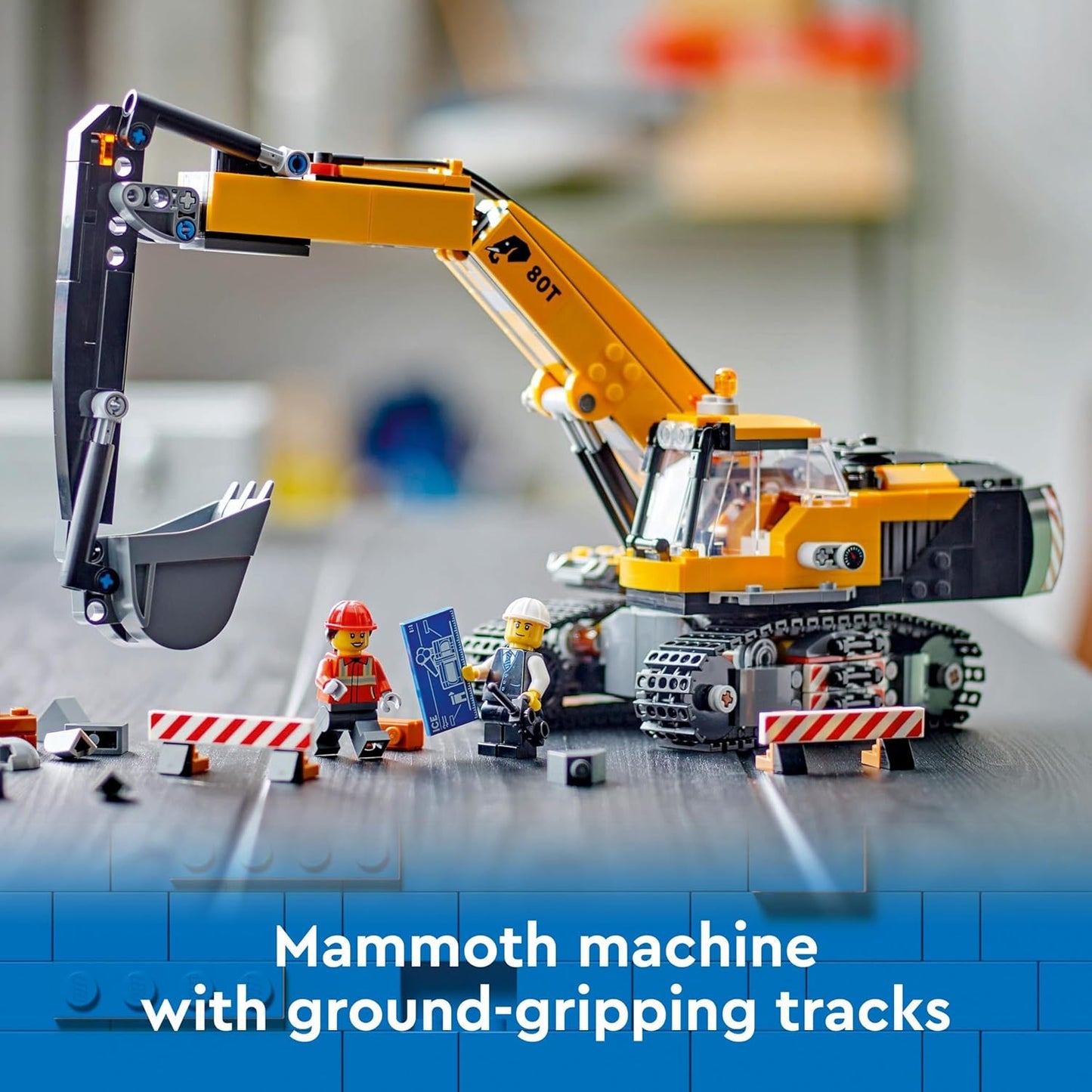 LEGO® | City: Yellow Construction Excavator (60420)