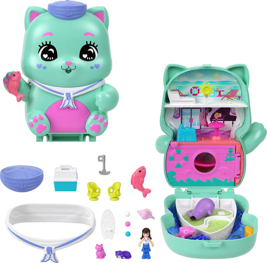 Polly Pocket - Set Sail Kitty Compact