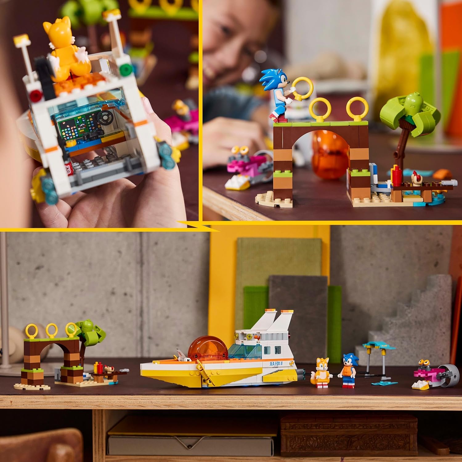 LEGO® | Sonic the Hedgehog: Tails' Adventure Boat (76997)