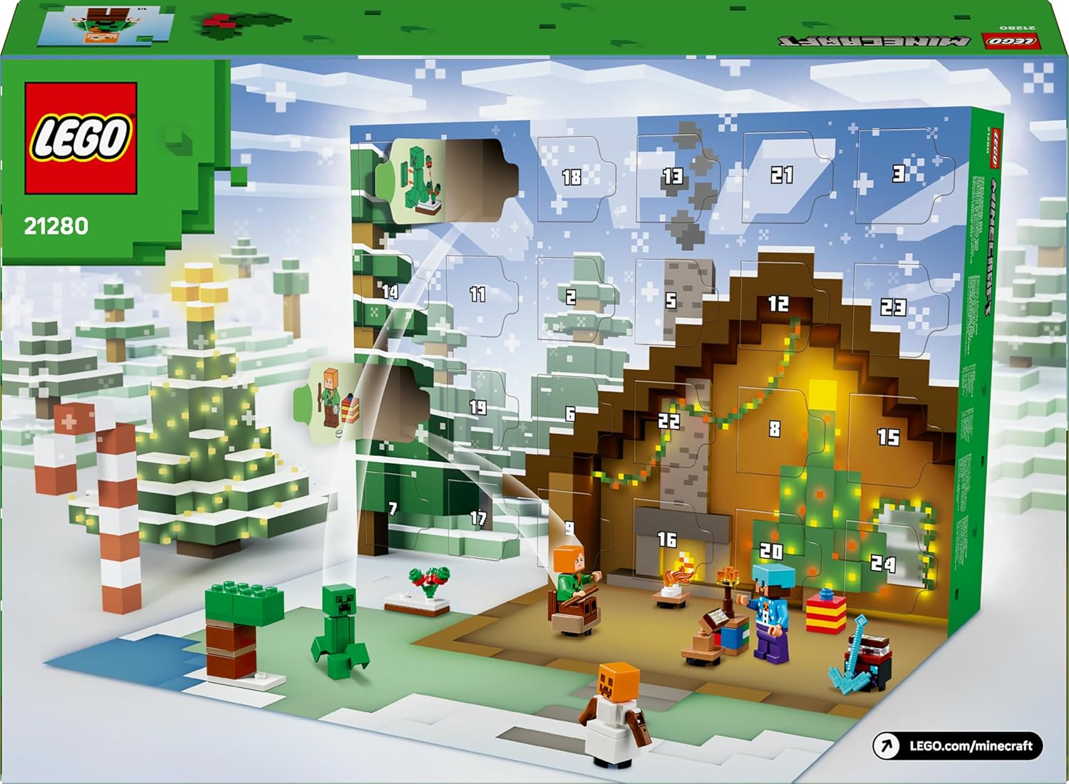LEGO® | Minecraft Advent Calendar 2025 (21280)