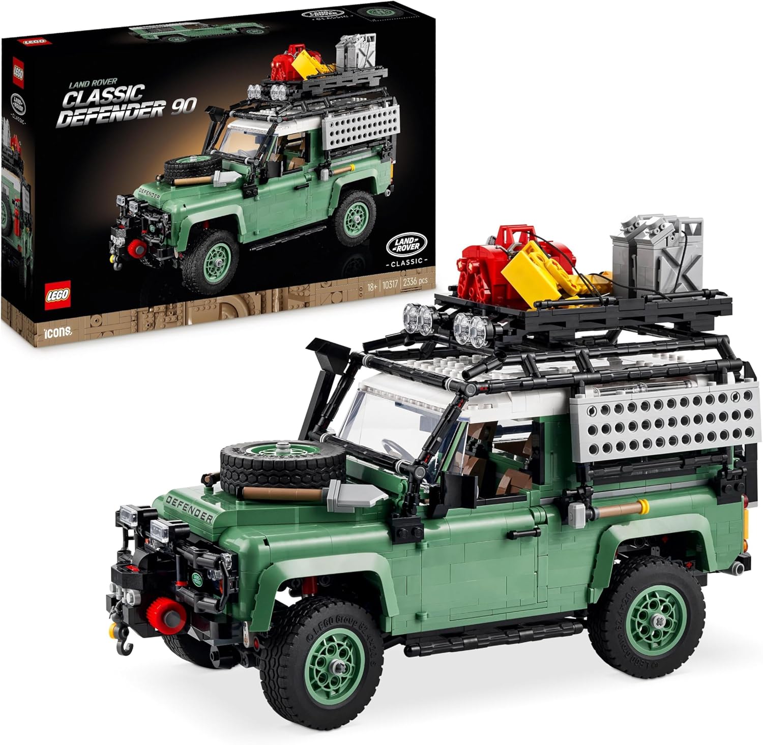 LEGO® | Icons: Land Rover Classic Defender 90 (10317)