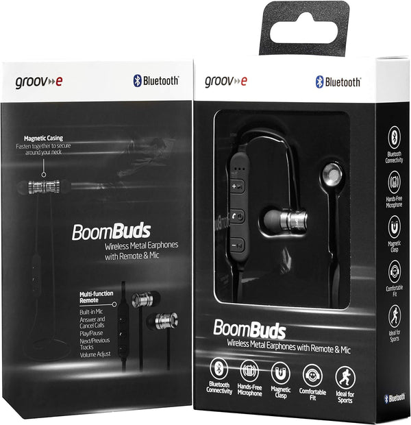 Groov-e Bluetooth Earphones Silver