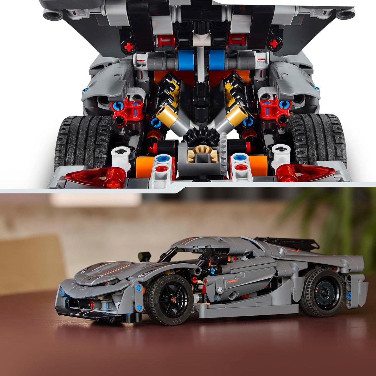 LEGO® | Technic: Koenigsegg Jesko Absolute Grey Hypercar (42173)