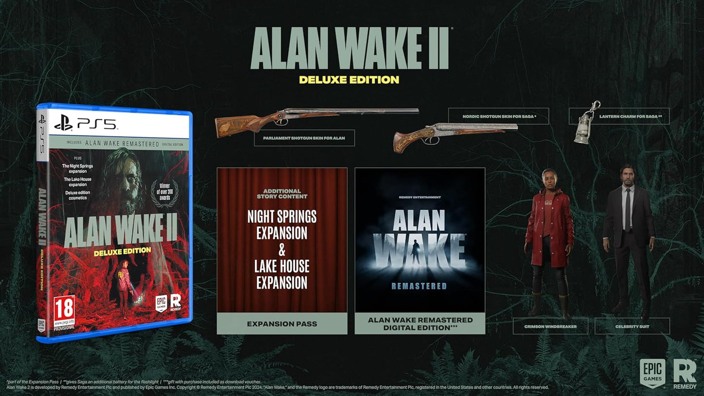 Alan Wake 2 - Deluxe Edition (PlayStation 5)