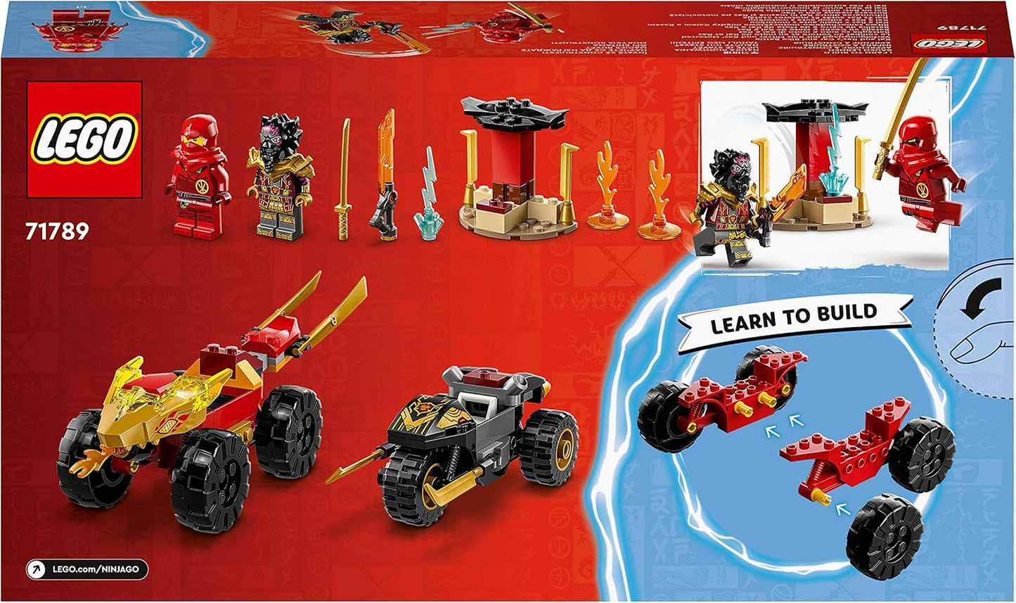 LEGO® | Ninjago: Kai & Ras's Car and Bike Battle (71789)