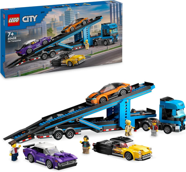 LEGO® | City: Car Transporter Truck with Sports Cars (60408)