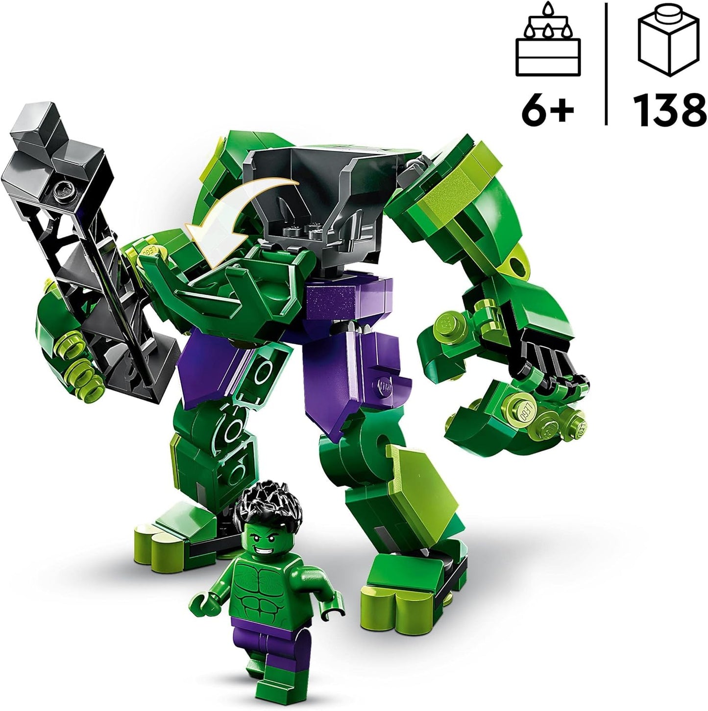 LEGO® | Marvel: Hulk Mech Armour (76241)
