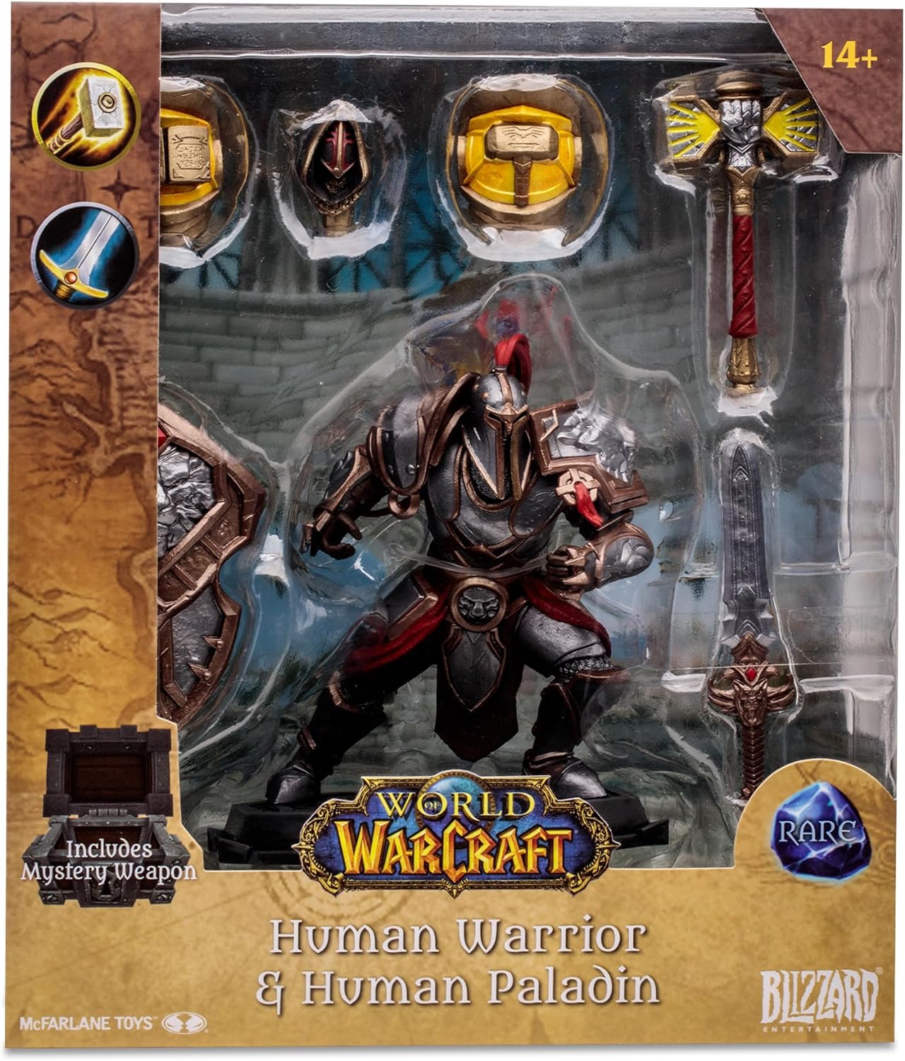 Mcfarlane Toys World Of Warcraft Human Pw Rare