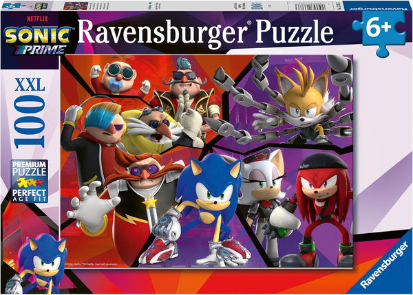 SONIC PRIME XXL 100 PIECE JIGSAW PUZZLE