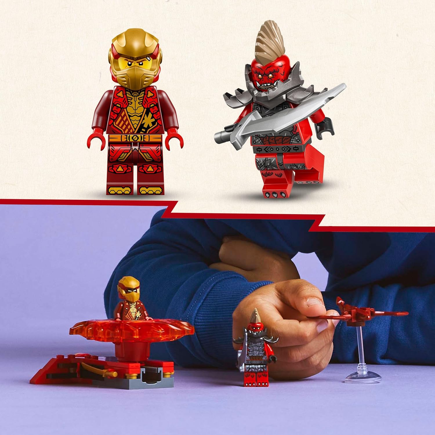 LEGO® | Ninjago: Kai's Dragon Spinjitzu Spinner (71823)