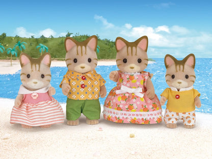 Sylvanian Families: Striped Cat Family