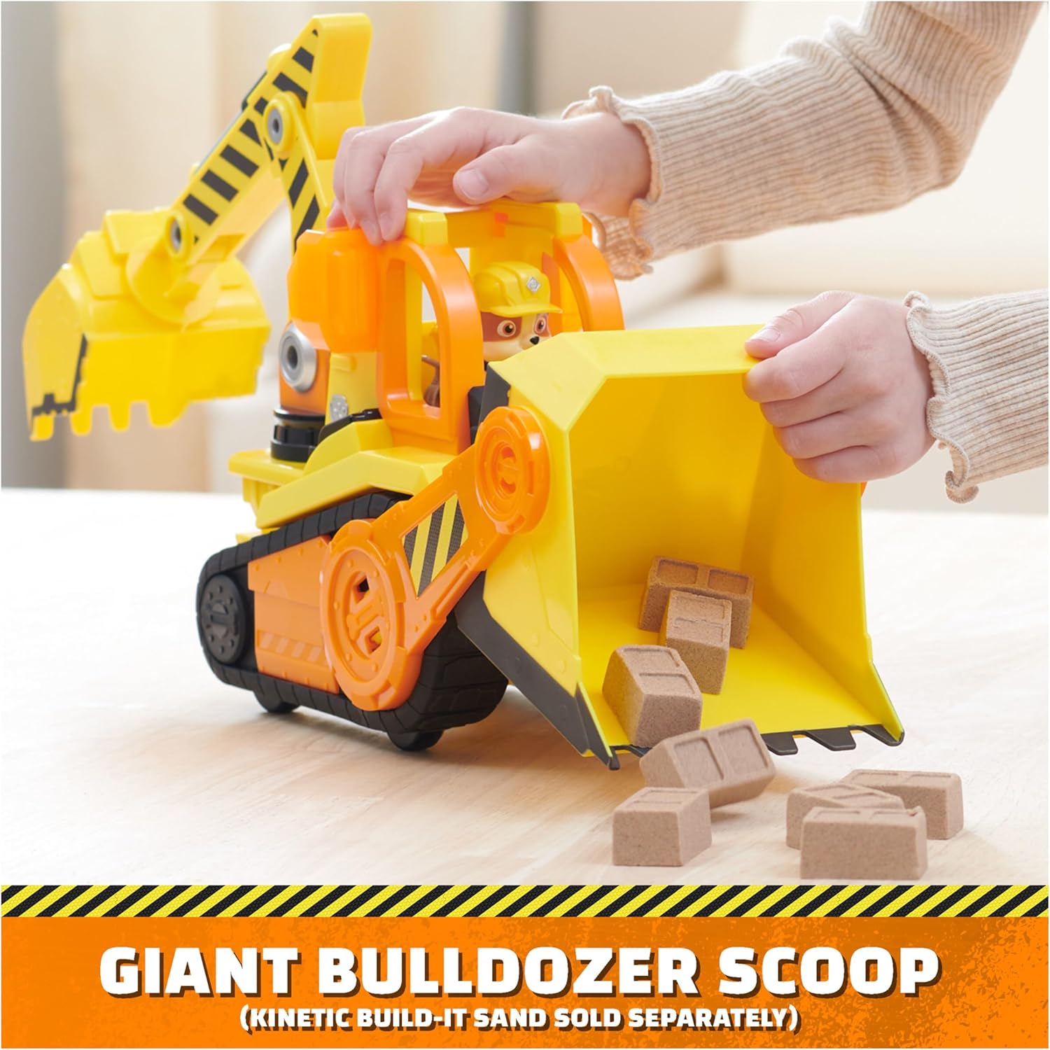 Rubble & Crew Rubble's Barkyard Dlx Bulldozer