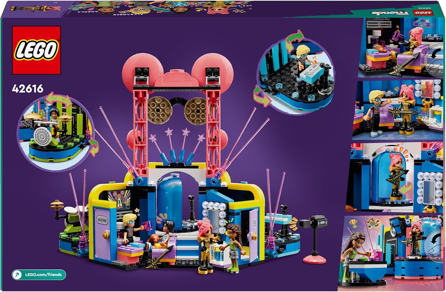 LEGO® | Friends: Heartlake City Music Talent Show (42616)
