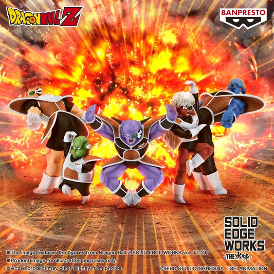 Dragon Ball Z Solid Edge Works Ginyu figure 10cm