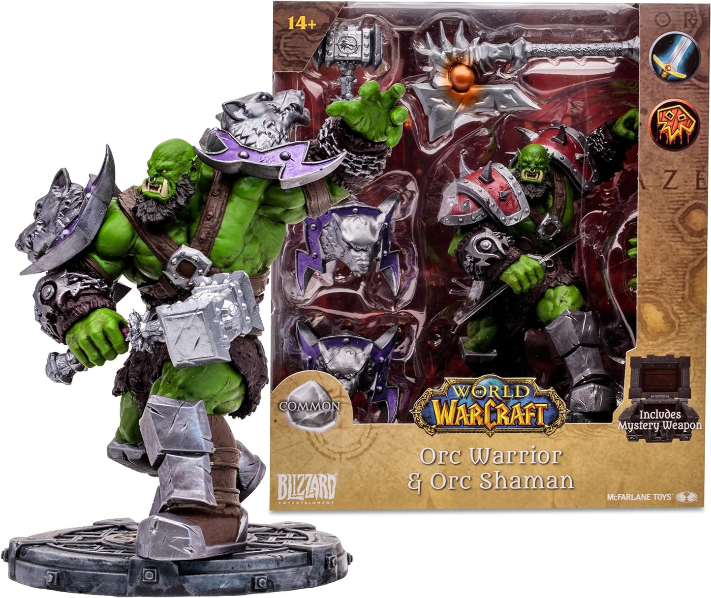 Mcfarlane Toys World Of Warcraft Orc Sw Rare