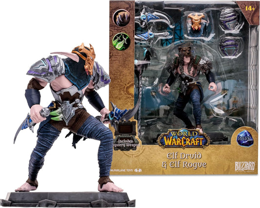 Mcfarlane Toys World Of Warcraft Night Elf Dr Rare