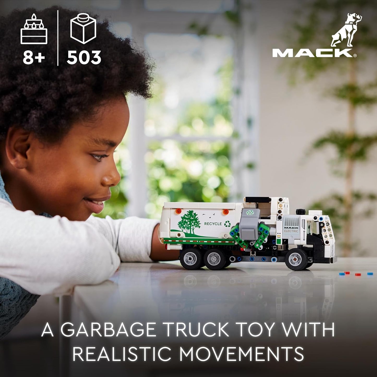 LEGO® | Technic: Mack LR Electric Garbage Truck (42167)
