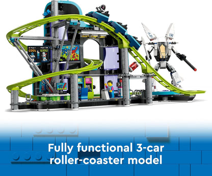 LEGO® | City: Robot World Roller-Coaster Park (60421)