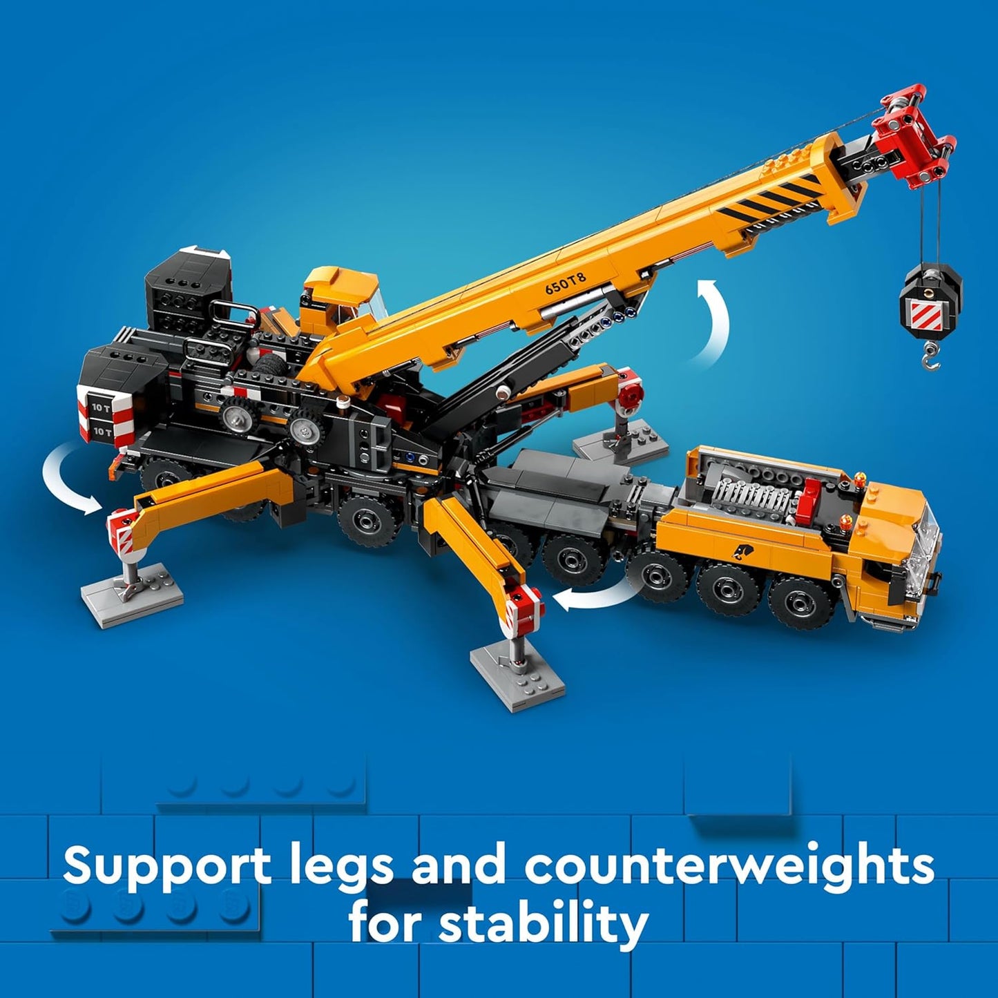 LEGO® | City: Yellow Mobile Construction Crane (60409)