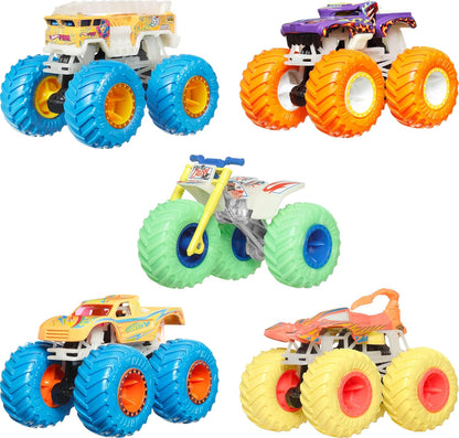 Hot Wheels Monster Trucks Glow in the Dark Asst