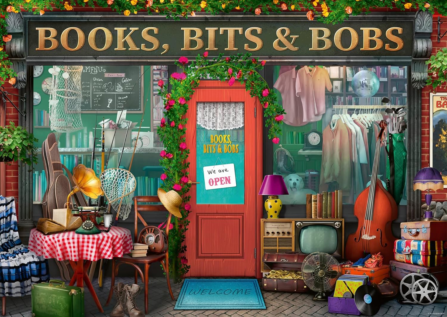 Books, Bits & Bobs, 1000pc