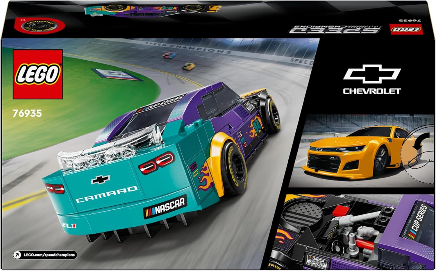 LEGO® | Speed: NASCAR Next Gen Chevrolet Camaro ZL1  (76935)