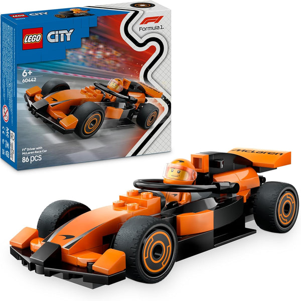 LEGO® | City: F1 Driver with McLaren Race Car (60442)