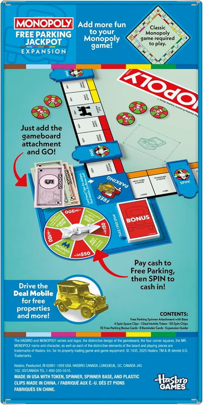 Monopoly Free Parking Jackpot Expansion