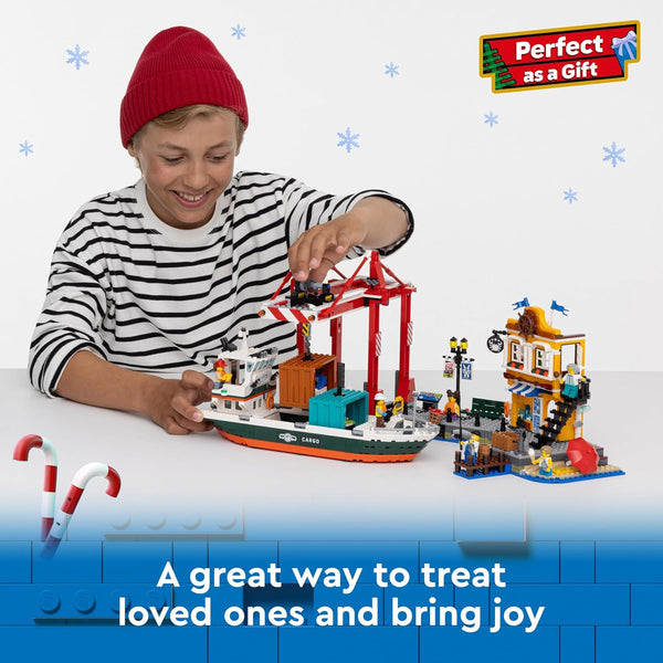 LEGO® | City: Seaside Harbor with Cargo Ship (60422)
