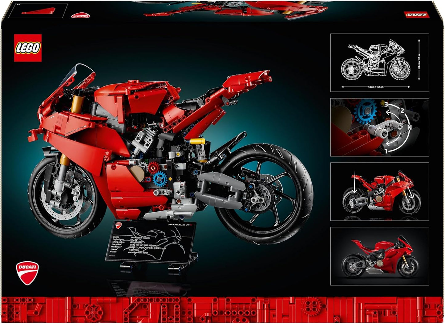 LEGO® | Technic: Ducati Panigale V4 S Motorcycle (42202)