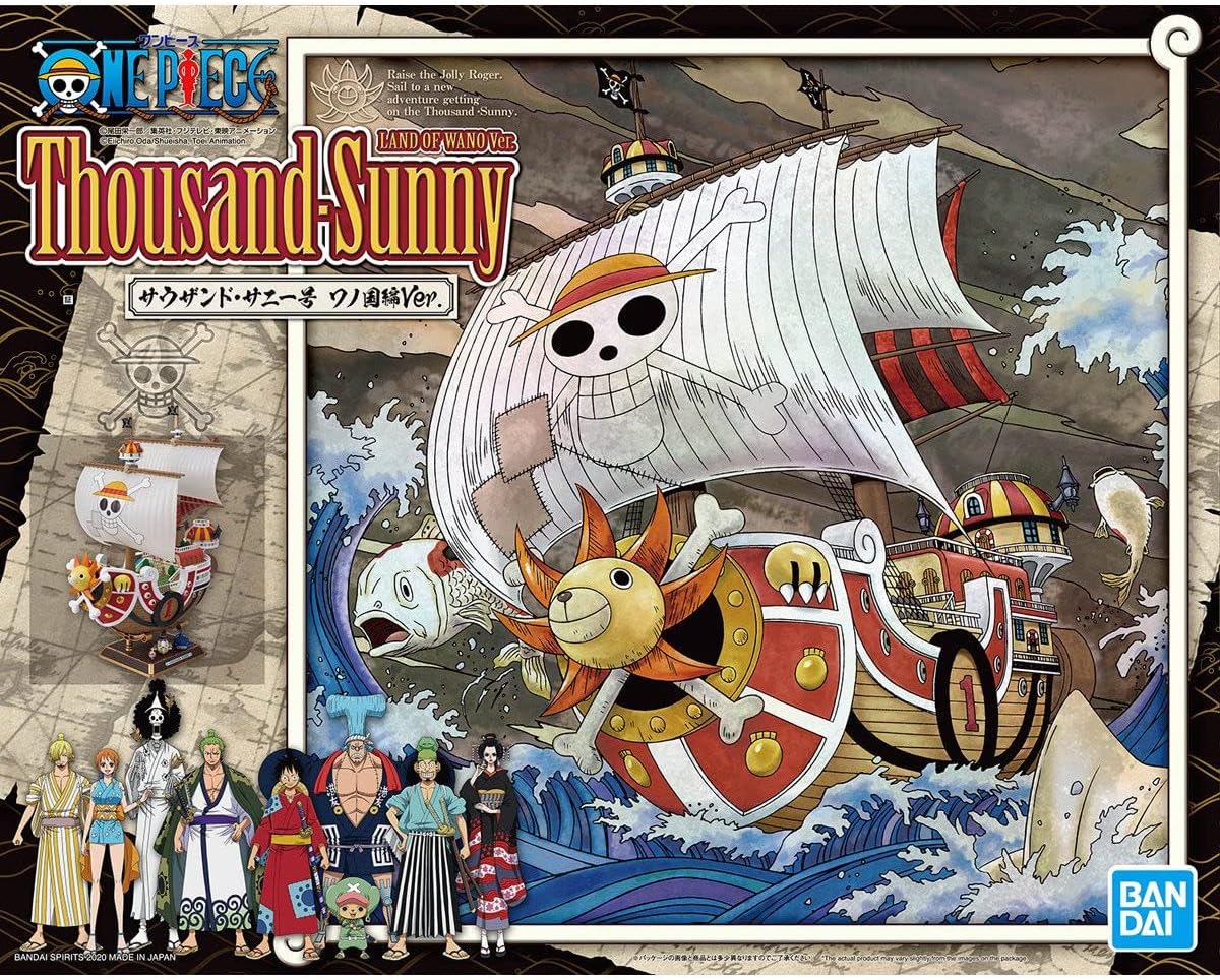Bandai Hobby | Grand Ship Collection One Piece -Thousand Sunny Land of Wano Model Kit