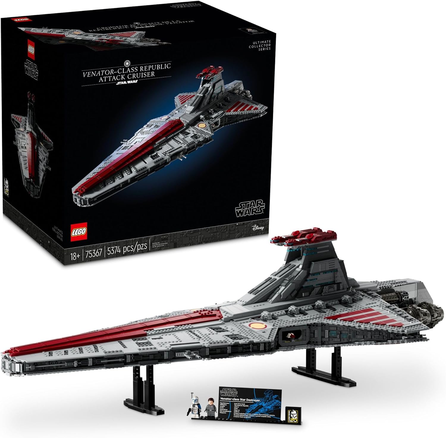 LEGO® | Exclusive: Star Wars Venator-Class Republic Attack Cruiser UCS (75367)