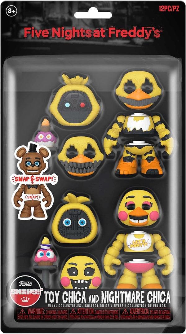 Funko Snaps: Five Nights At Freddy's Nightmare & Toy Chica (2-Pack)