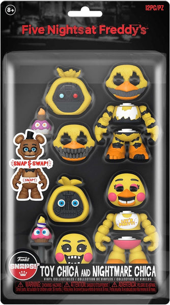 Funko Snaps: Five Nights At Freddy's Nightmare & Toy Chica (2-Pack)