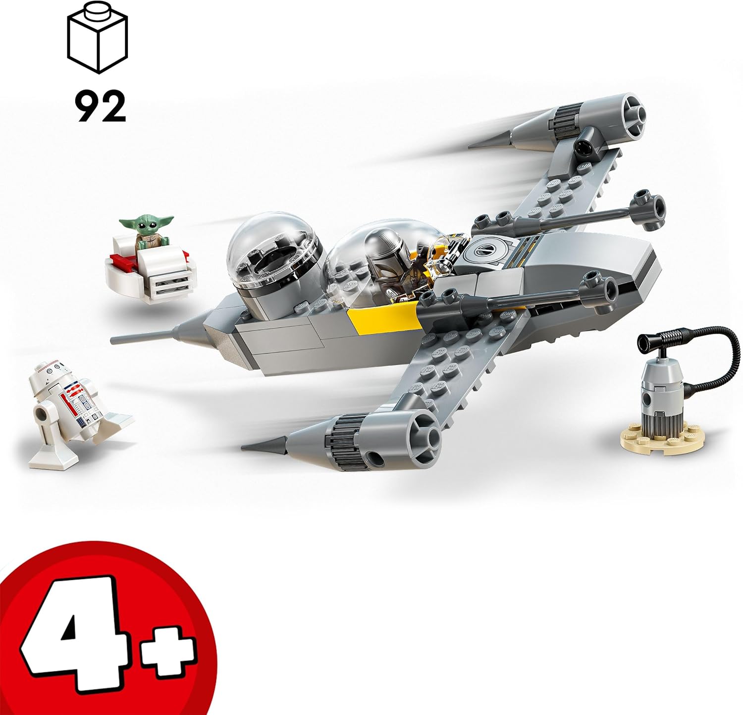 LEGO® | Star Wars: Mando and Grogu's N-1 Starfighter (75410)